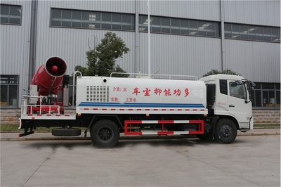 阿拉善盟10噸抑塵車(chē)定制解決方案 精準(zhǔn)降塵，守護(hù)生態(tài)