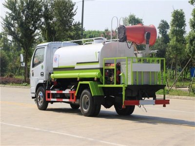 【國(guó)六標(biāo)準(zhǔn)】東風(fēng)小多利卡圓罐5方抑塵車(chē) 城市環(huán)境的綠色衛(wèi)士